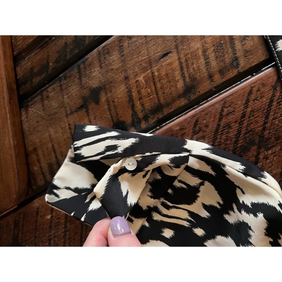 Animal Print Embroidered V-neck Dress by Umgee - Picture 13 of 16